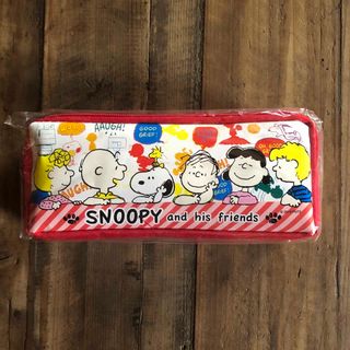 スヌーピー(SNOOPY)のスヌーピー　Wファスナーポーチ(キャラクターグッズ)