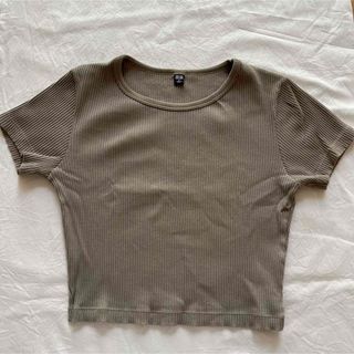 UNIQLO - UNIQLO 半袖リブTシャツ