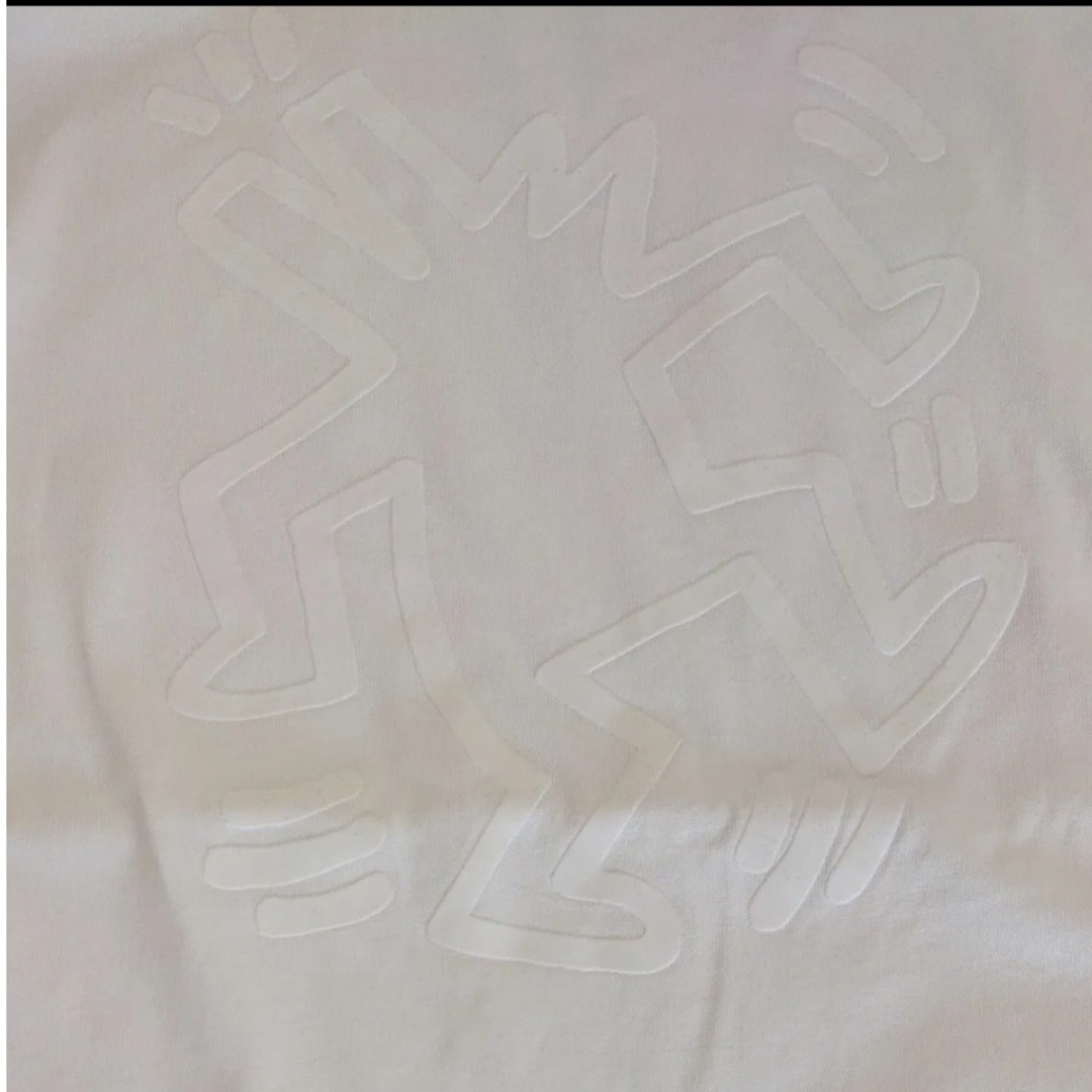 UNIQLO(ユニクロ)の【新品未使用】ユニクロ  ホワイト 半袖Tシャツ 白 UT キースへリング M メンズのトップス(Tシャツ/カットソー(半袖/袖なし))の商品写真