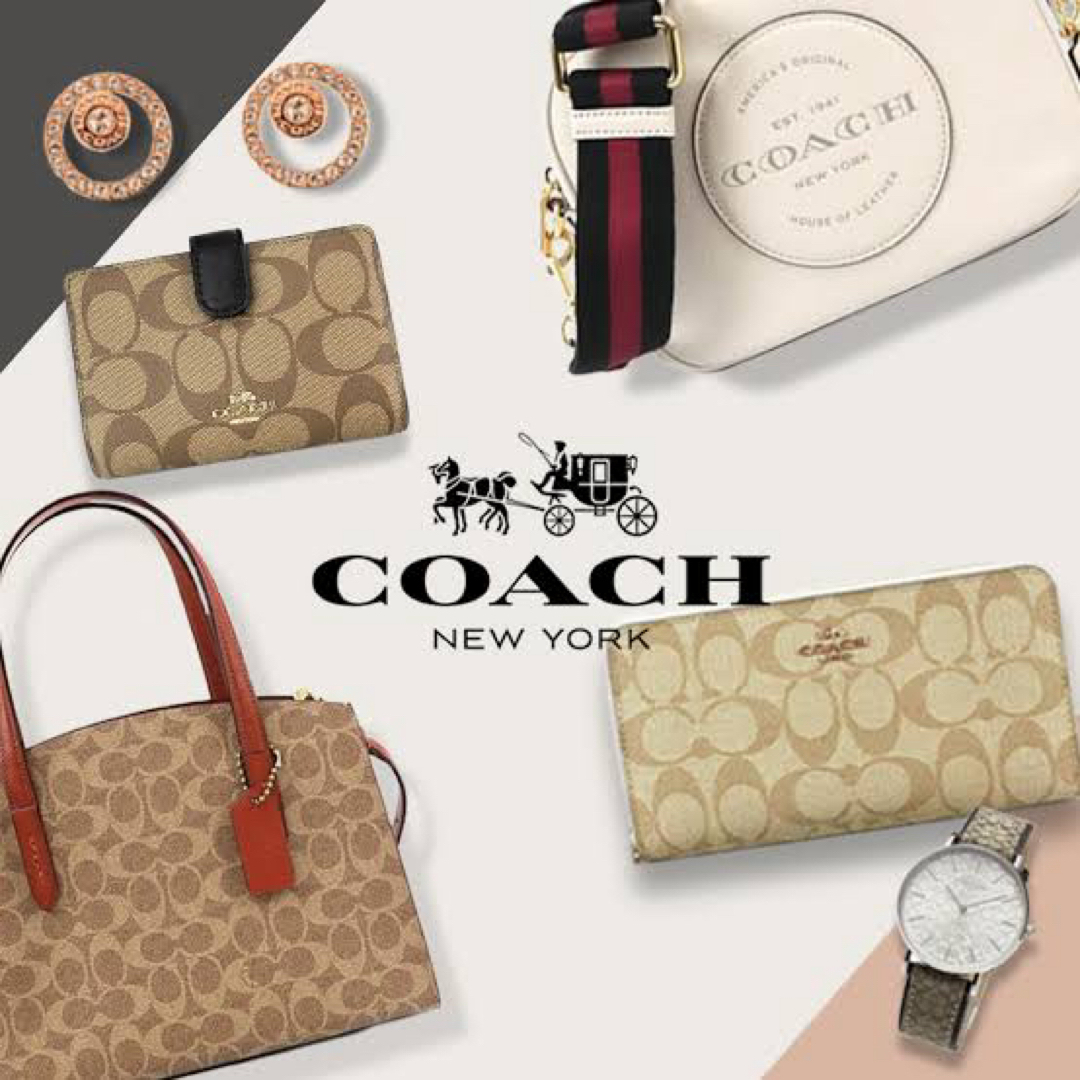 COACH コーチ｜布袋 ケース ブラック レディースのファッション小物(その他)の商品写真