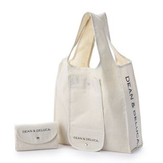 ディーンアンドデルーカ(DEAN & DELUCA)の【新品】DEAN＆DELUCA　折りたたみエコバッグ　ナチュラル(エコバッグ)