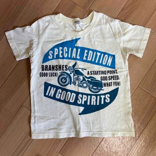 ブランシェス Tシャツ バイク 薄黄色