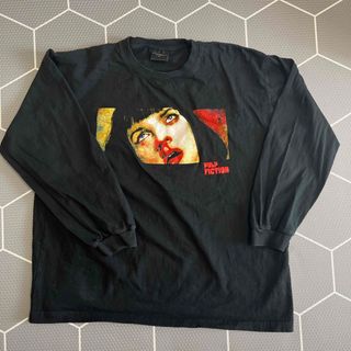 パルプフィクション　ブラックロンT XL(Tシャツ/カットソー(七分/長袖))