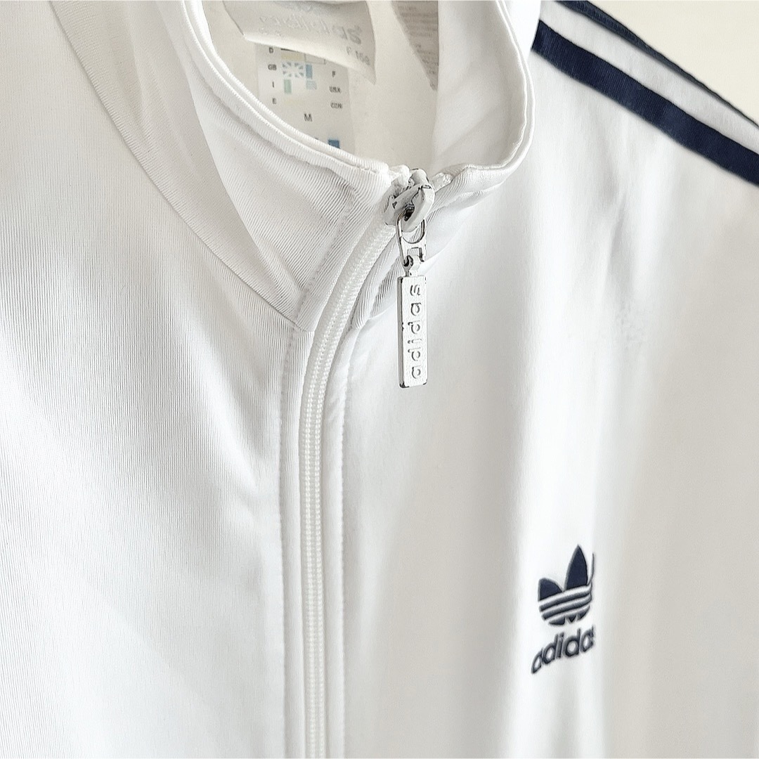 adidas 80年代後期 トラックトップ ジャージ 白×紺 M 在原みゆ紀 adidas 80年代後期 トラックトップ ジャージ 白×紺 M 在原みゆ紀