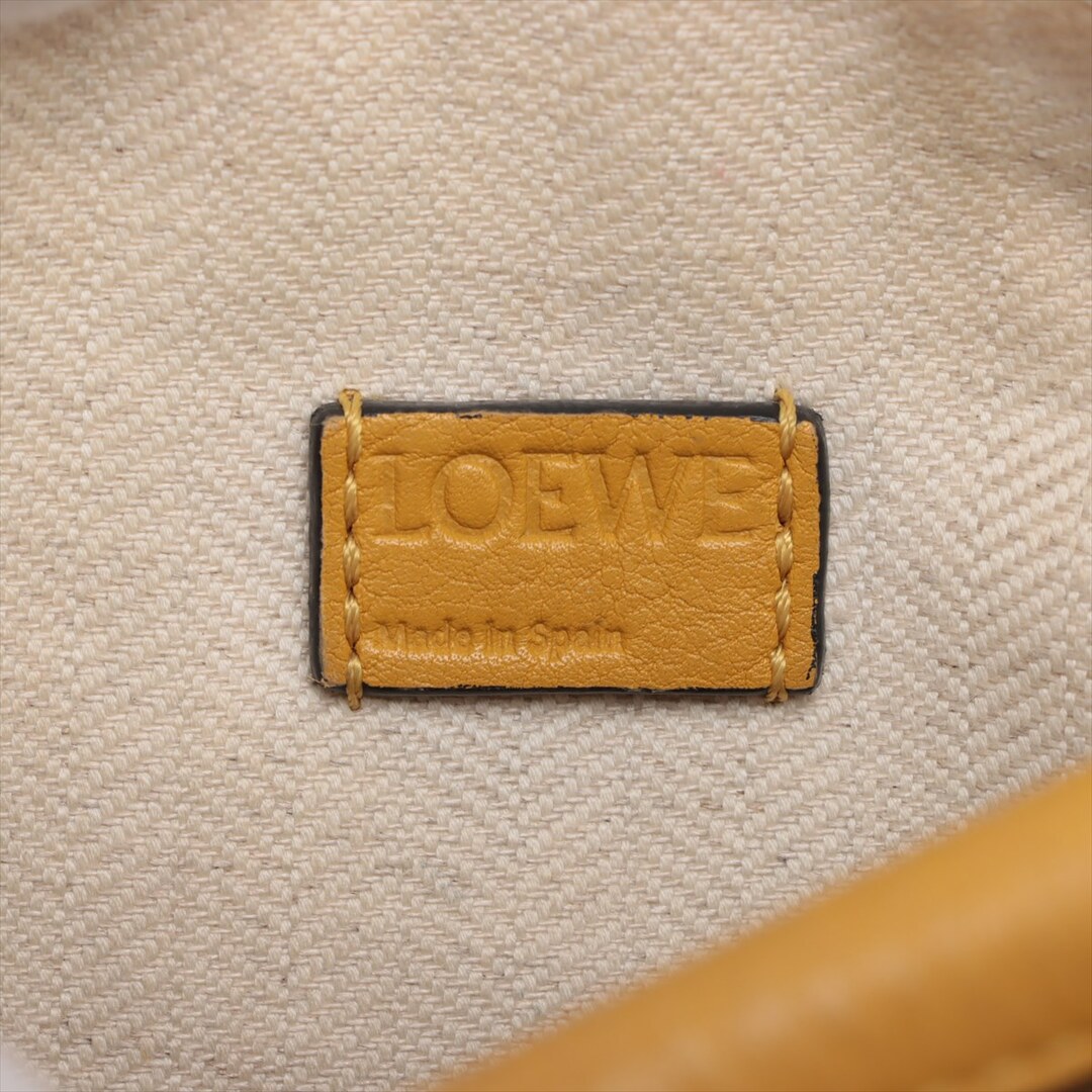 LOEWE(ロエベ)のロエベ ミニパズルバッグ レザー  イエロー レディース ハンドバッグ レディースのバッグ(ハンドバッグ)の商品写真