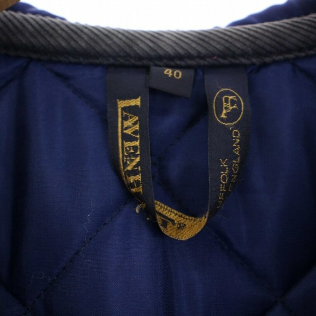 LAVENHAM(ラベンハム)のラベンハム LAVENHAM キルティングジャケット 中棉ジャケット XL 紫 レディースのジャケット/アウター(ブルゾン)の商品写真