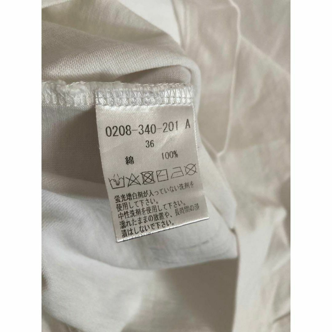 DOUBLE STANDARD CLOTHING(ダブルスタンダードクロージング)のダブルスタンダード　Tシャツ　レディース　36 レディースのトップス(Tシャツ(半袖/袖なし))の商品写真