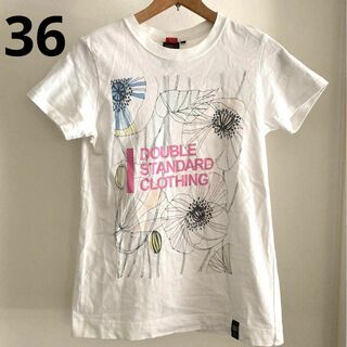 DOUBLE STANDARD CLOTHING - ダブルスタンダード　Tシャツ　レディース　36