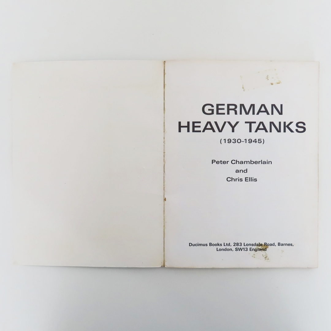 T04 German Heavy Tanks Ducimus 1930-1945 ドイツ 重戦車 洋書 72ページ エンタメ/ホビーの本(洋書)の商品写真