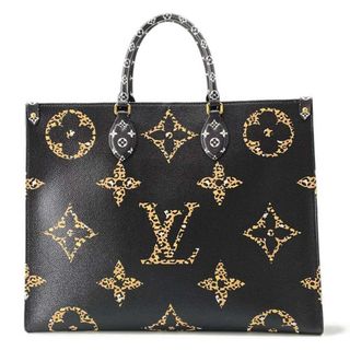 ルイヴィトン(LOUIS VUITTON)のルイヴィトン トートバッグ モノグラム・ジャングル オンザゴーGM M44674 LOUIS VUITTON レオパード ゼブラ(トートバッグ)