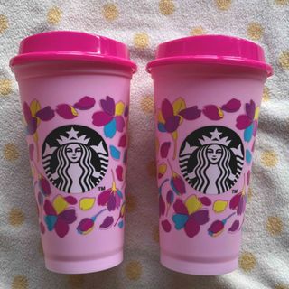 スターバックスコーヒー(Starbucks Coffee)の☆ スターバックス スタバ リユーザブルカップ SAKURA 2個セット ☆(タンブラー)