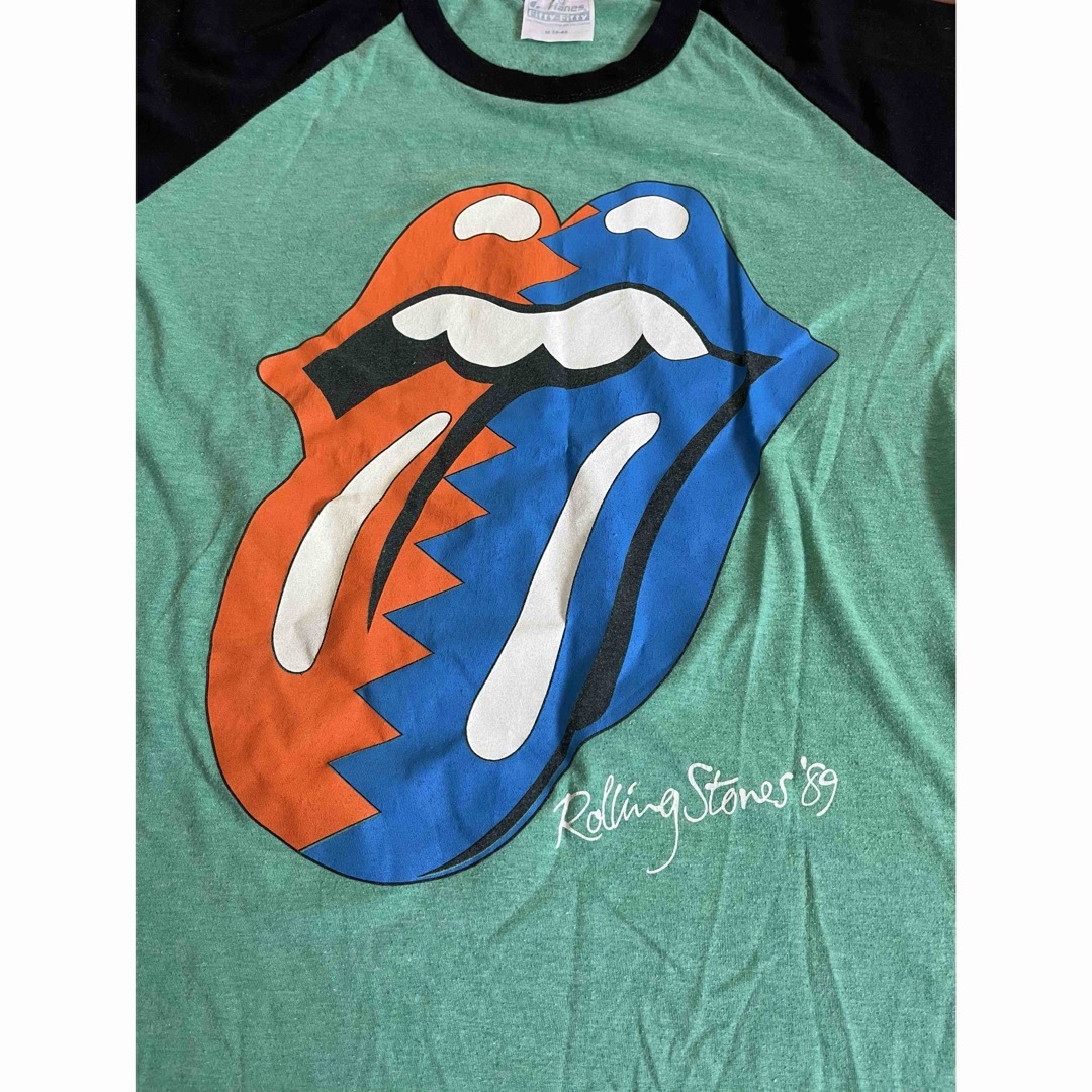 Hanes(ヘインズ)の89年 Rolling Stones ローリングストーンズ Hanesタグ  メンズのトップス(Tシャツ/カットソー(七分/長袖))の商品写真