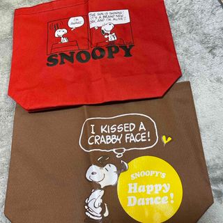 スヌーピー(SNOOPY)のスヌーピー　トートバッグ(エコバッグ)