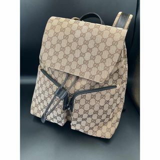 グッチ(Gucci)のGUCCI バックパック  30238 GGキャンバス ベージュ 3754(リュック/バックパック)