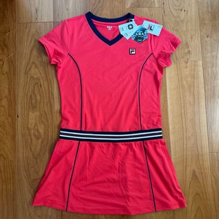 フィラ(FILA)の新品★フィラ FILA レディース テニス ウェア  デイジー エンボス　M(ウェア)