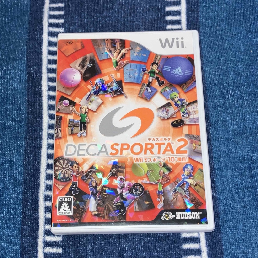 Wii(ウィー)のDECA SPORTA2 Wiiでスポーツ“10”種目! エンタメ/ホビーのゲームソフト/ゲーム機本体(家庭用ゲームソフト)の商品写真