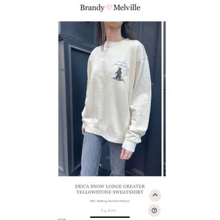 ブランディーメルビル(Brandy Melville)のBrandy Melville スウェット(トレーナー/スウェット)