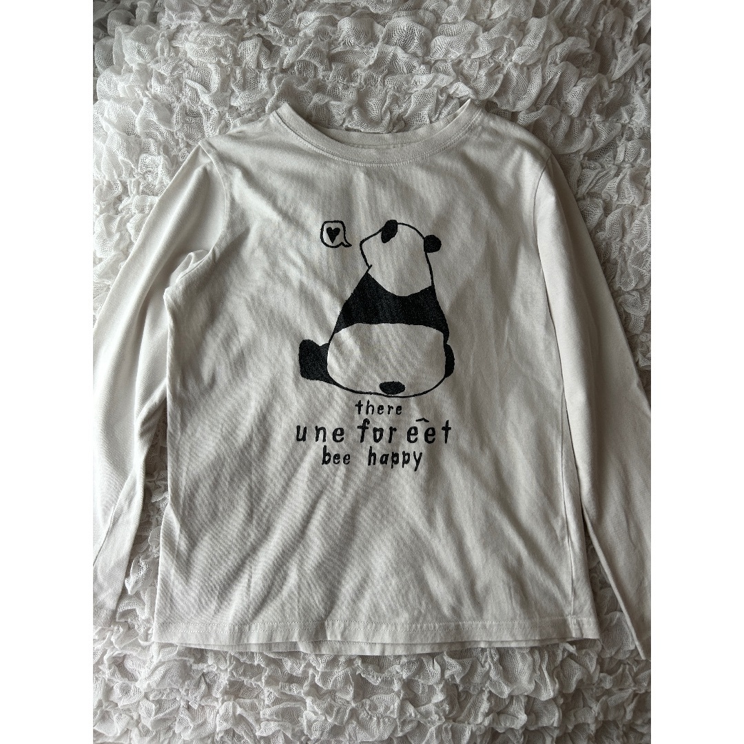 Tシャツ　3点　パンダ　サングラス  140 キッズ/ベビー/マタニティのキッズ服女の子用(90cm~)(Tシャツ/カットソー)の商品写真