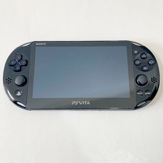 プレイステーションヴィータ(PlayStation Vita)のPSvita 2000 ブラック 本体 PCH-2000 ZA11 黒(携帯用ゲーム機本体)