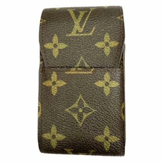 ルイヴィトン(LOUIS VUITTON)のLOUIS VUITTON ルイヴィトン エテュイ・シガレット M63024 モノグラム シガレットケース 煙草 タバコ メンズ・レディース(タバコグッズ)