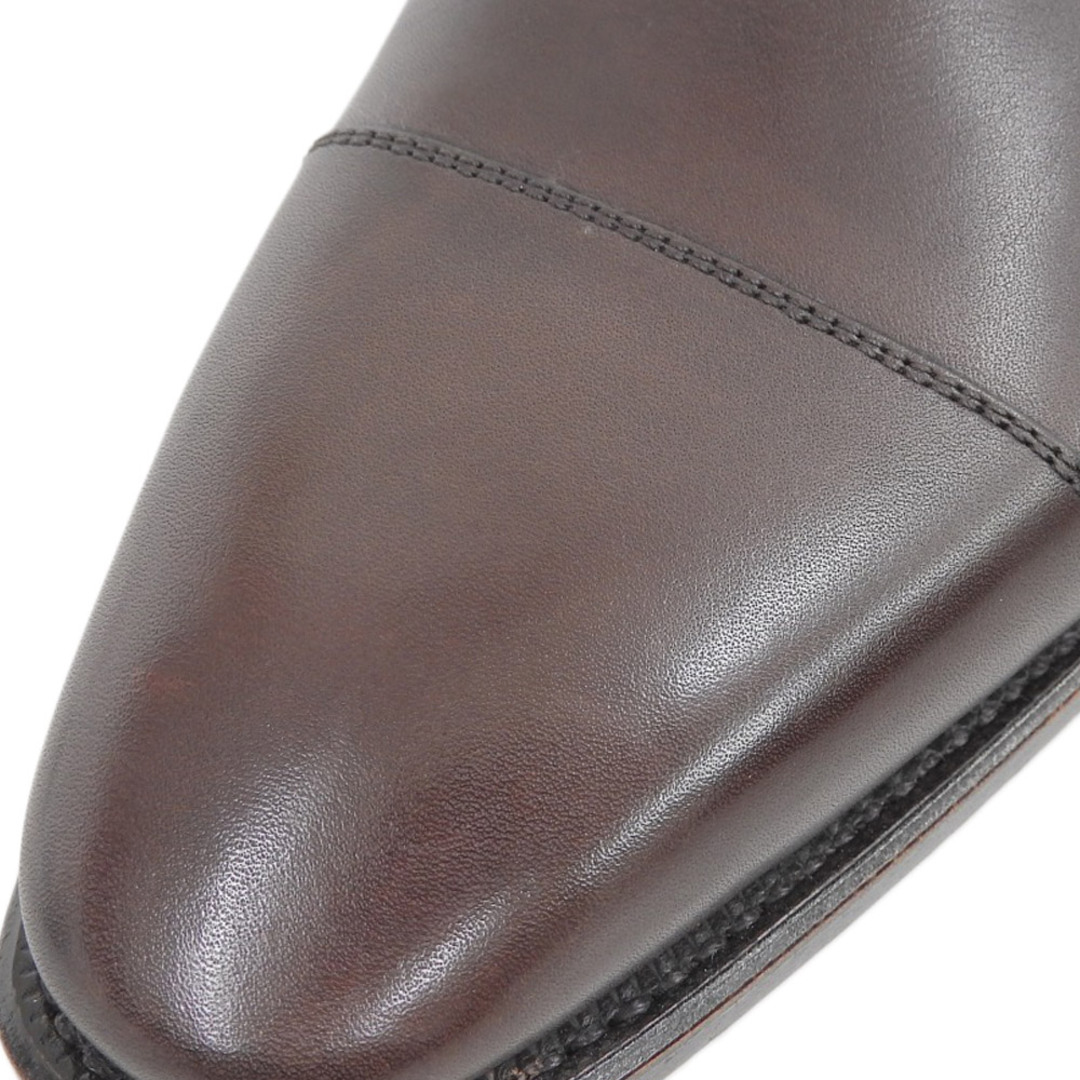 ペルフェット 未使用 perfetto ペルフェット ストレートチップ シューズ レザー メンズ ダークブラウン 7 1/2 1708PF201 7.5 メンズの靴/シューズ(その他)の商品写真
