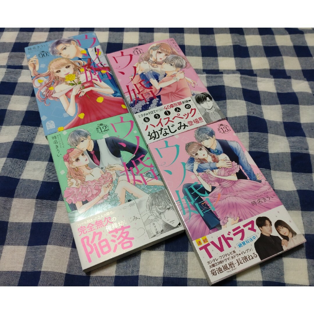 講談社(コウダンシャ)のウソ婚①〜⑬巻１３冊セット✩時名きうい エンタメ/ホビーの漫画(少女漫画)の商品写真