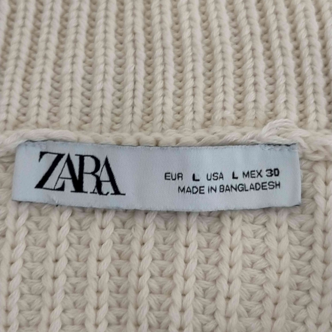 ZARA(ザラ)のZARA(ザラ) OVERSIZED KNIT POLO SWEATER レディースのトップス(ニット/セーター)の商品写真