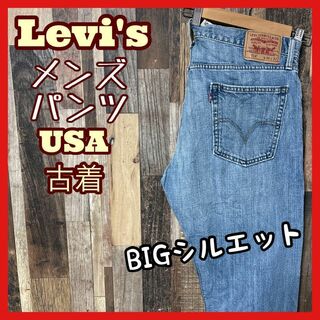 リーバイス(Levi's)のリーバイス メンズ デニム ブルー XL 36 514 スリムストレート パンツ(デニム/ジーンズ)
