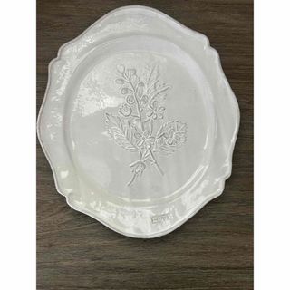 アスティエドヴィラット(ASTIER de VILLATTE)のアスティエ　Fleurs ディナープレート 30cm(食器)