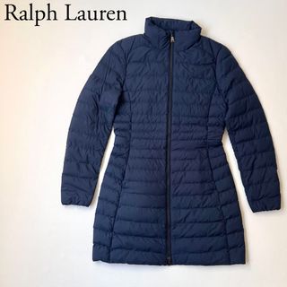 ラルフローレン(Ralph Lauren)の美品　POLO RALPH LAUREN ダウンコート　ダウンジャケット　ロゴ(ダウンコート)