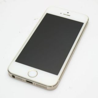 アイフォーン(iPhone)の良品中古 au iPhone5s 16GB ゴールド 白ロム M444(スマートフォン本体)