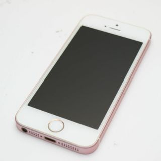 アイフォーン(iPhone)の超美品 SIMフリー iPhoneSE 16GB ローズゴールド M444(スマートフォン本体)