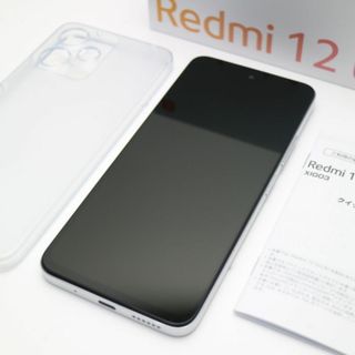 新品同様 Redmi 12 5G XIG03 ポーラシルバー M444(スマートフォン本体)