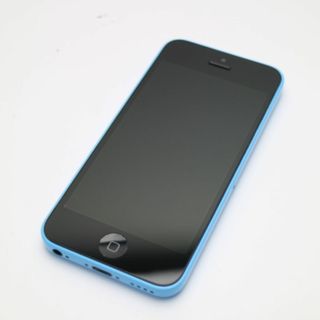 アイフォーン(iPhone)のiPhone5c 32GB ブルー 白ロム M444(スマートフォン本体)