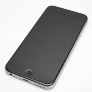 アイフォーン(iPhone)の超美品 au iPhone6 64GB スペースグレイ 白ロム M444(スマートフォン本体)