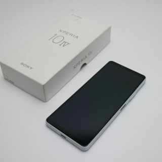 エクスペリア(Xperia)の新品同様 SoftBank Xperia 10 Ⅳ A202SO ホワイト M444(スマートフォン本体)