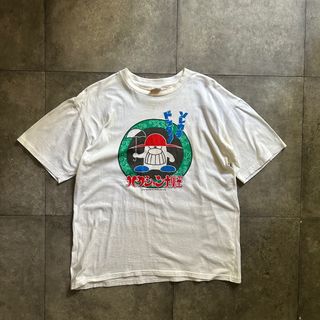 バンダイ(BANDAI)の80s90s ハクション大魔王 tシャツ ホワイト L相当 非売品(Tシャツ/カットソー(半袖/袖なし))