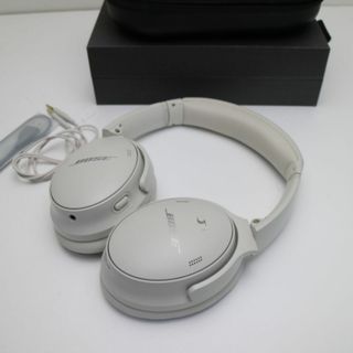 ボーズ(BOSE)の良品中古 Bose QuietComfort 45 headphones ホワイトスモーク M444(ヘッドフォン/イヤフォン)