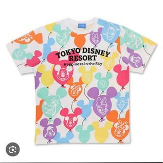 ディズニー(Disney)のディズニー　カラフルバルーンTシャツ(Tシャツ(半袖/袖なし))