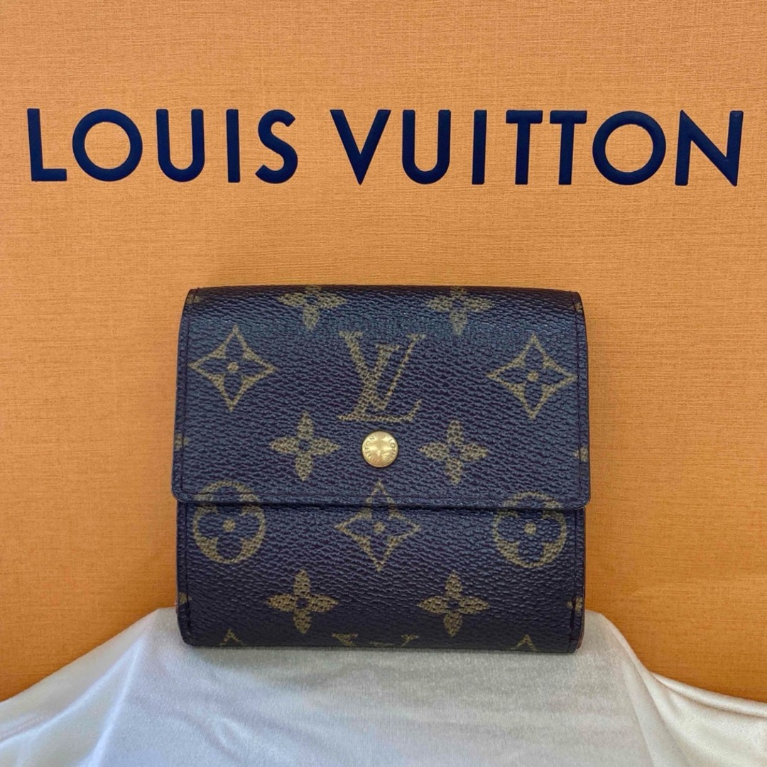 LOUIS VUITTON(ルイヴィトン)のヴィトン 二つ折り財布 コンパクト財布 モノグラム レディースのファッション小物(財布)の商品写真