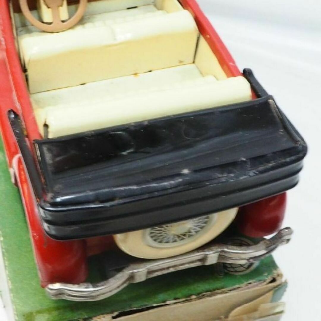 SSS【オールドタイマー コンバーチブル赤】ブリキ tin toy car 箱付 SSS【オールドタイマー コンバーチブル赤】ブリキ tin toy car 箱付