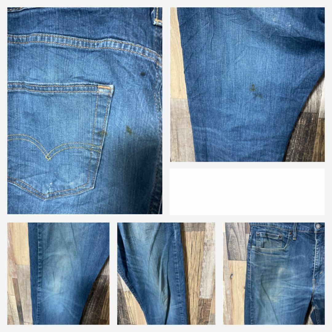 Levi's(リーバイス)のリーバイス デニム メンズ ブルー L 502 34 ストレート パンツ 古着 メンズのパンツ(デニム/ジーンズ)の商品写真