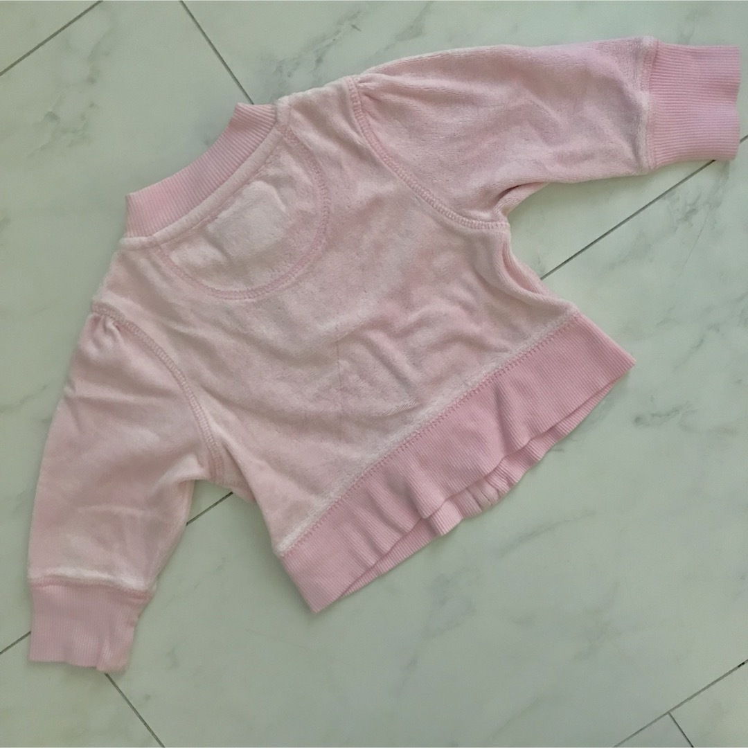 babyGAP(ベビーギャップ)のbaby Gap ベビーギャップ ジップジャケット 80 キッズ/ベビー/マタニティのベビー服(~85cm)(トレーナー)の商品写真