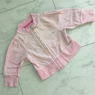 ベビーギャップ(babyGAP)のbaby Gap ベビーギャップ ジップジャケット 80(トレーナー)