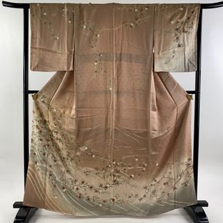 訪問着 身丈165cm 裄丈66cm 正絹 秀品 【中古】(着物)