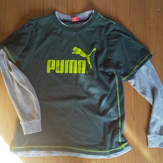 プーマ(PUMA)のPUMA キッズ160 ロンT カットソー(Tシャツ/カットソー)