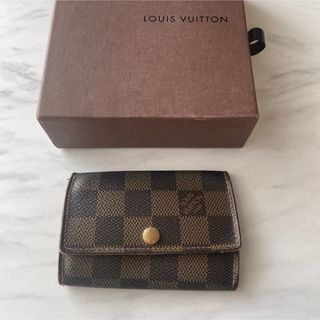 ルイヴィトン(LOUIS VUITTON)のルイヴィトン ダミエ　キーケース 6連(キーケース)