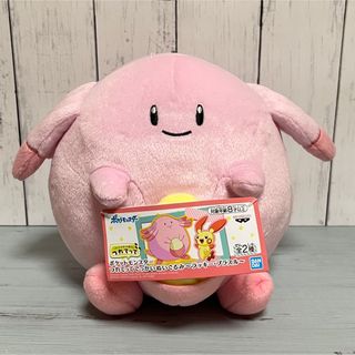 ポケモン(ポケモン)のポケットモンスター つれてってでっかいぬいぐるみ ラッキー(ぬいぐるみ)