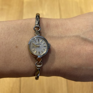 オメガ(OMEGA)のオメガ　アンティーク腕時計　手巻き式(腕時計)