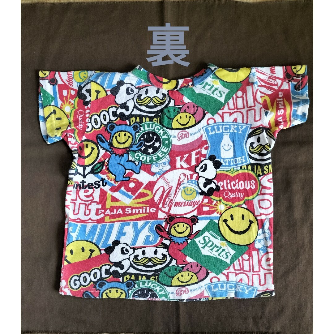 総柄Tシャツ110cm キッズ/ベビー/マタニティのキッズ服女の子用(90cm~)(Tシャツ/カットソー)の商品写真